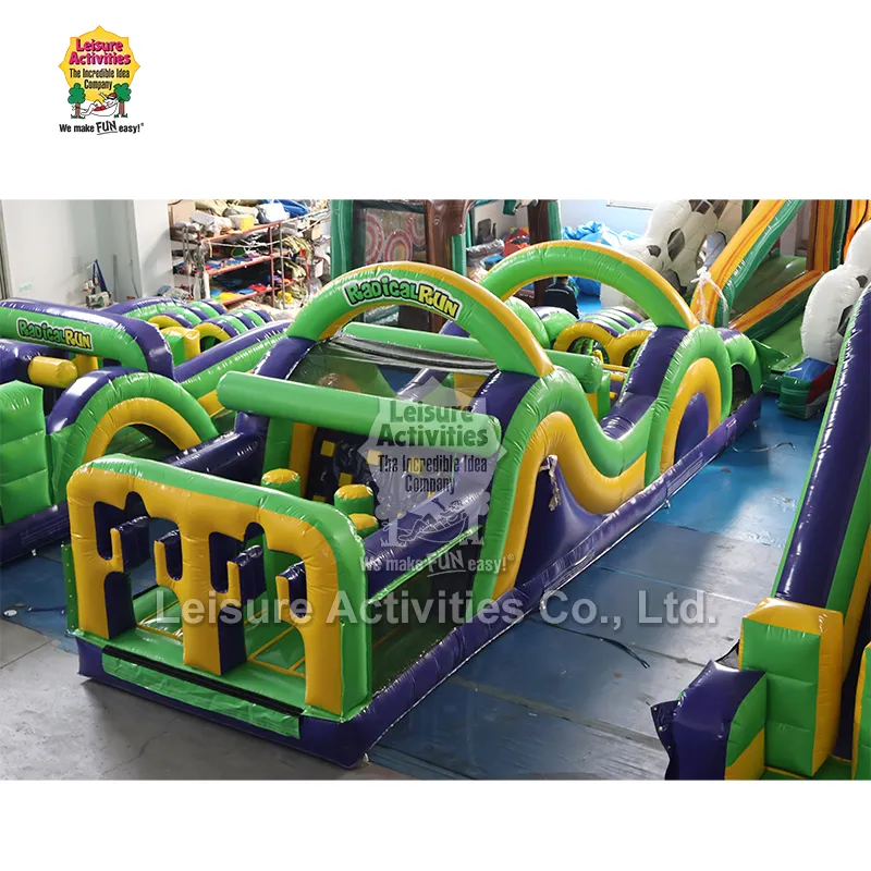 11W ரேடிகல் ரன் ஊதப்பட்ட தடைப் பாடம்