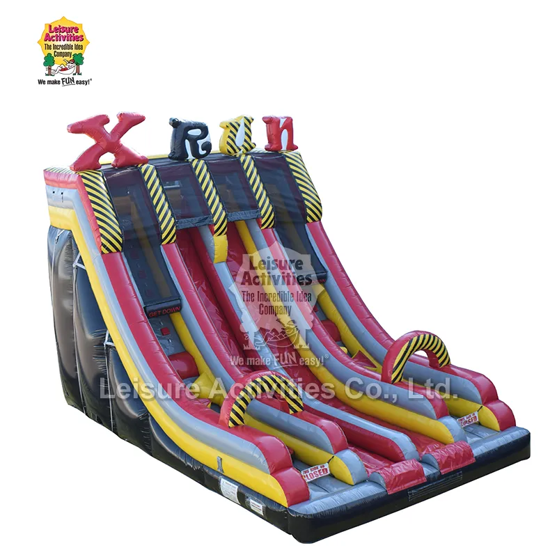 Inflatable Xtreme Fun Run Double Lane Slide Inflatable Xtreme Fun Run Double Lane Slide